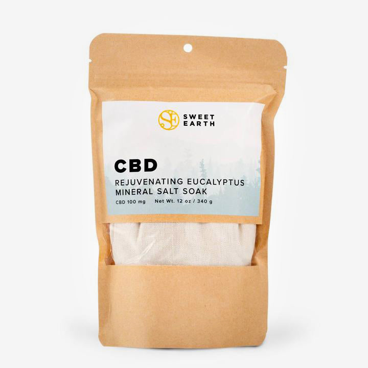 CBD Rejuvenating Eucalyptus Mineral Salt Soak